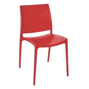 KMND Stuhl Emma Rot 1er Set 20876