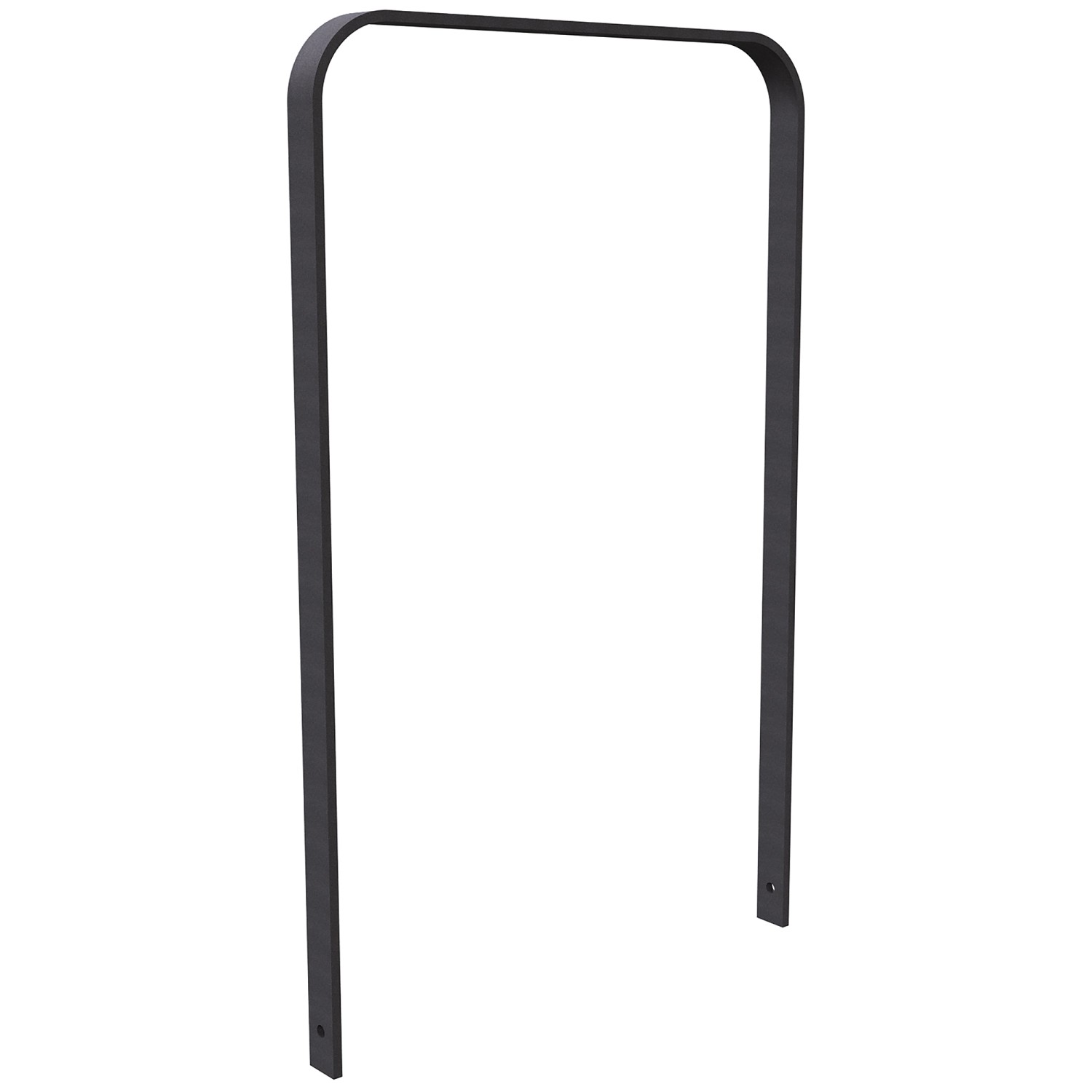 Schake Bügel Flachstahl Gebogen Ohne Querholm 750 mm Eisengrau