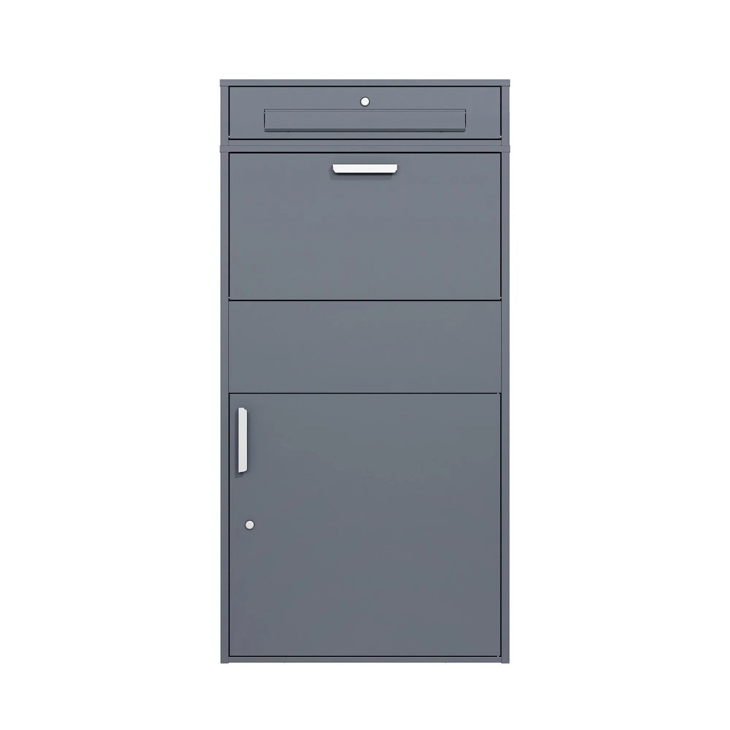 Westmann Paketbox Pavo Anthrazit 45 cm x 72 cm x 128 cm