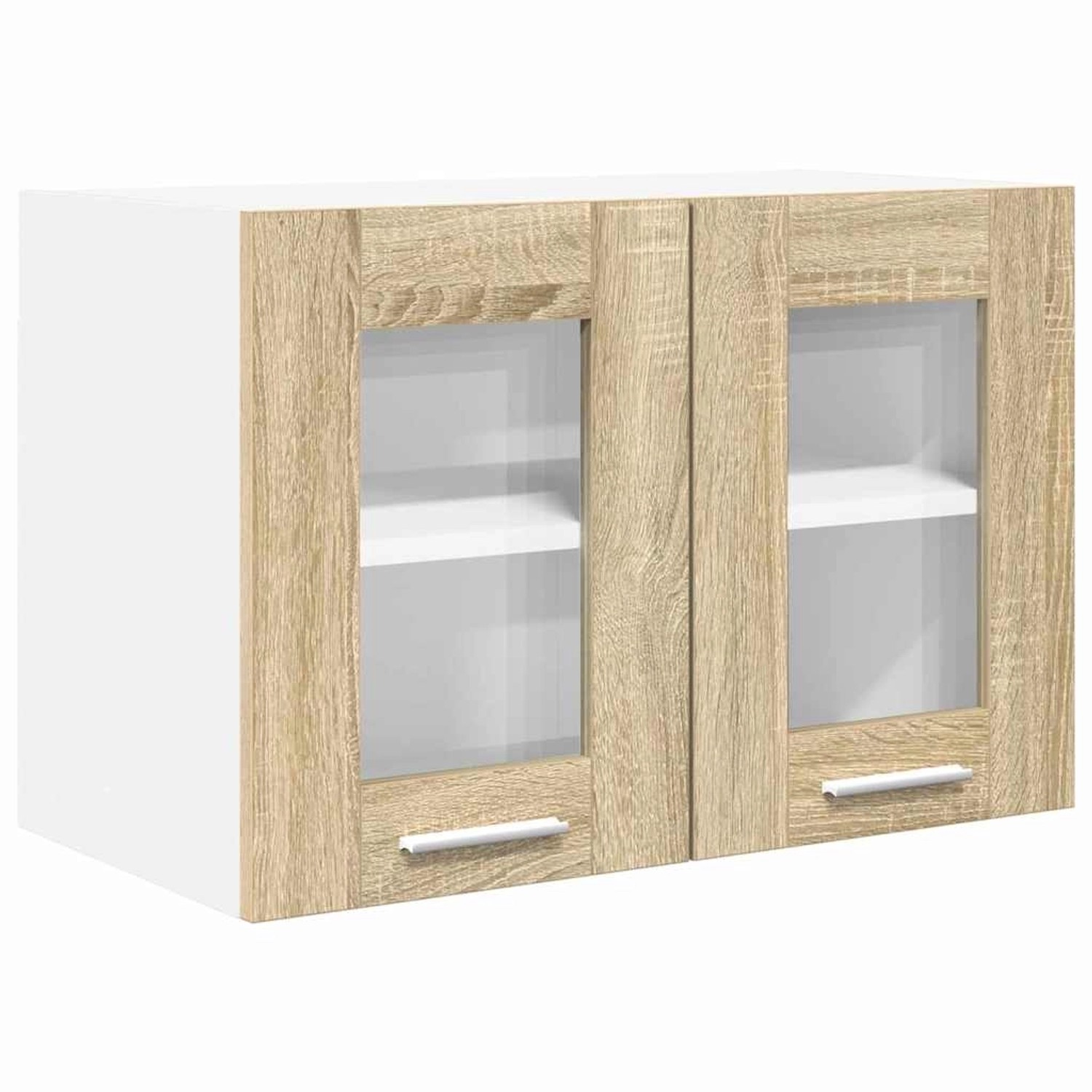 vidaXL Hängeschrank Riga Sonoma-Eiche 60 x 31 x 40 cm Holzwerkstoff 884214