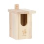 Relaxdays Nistkasten Tannenholz Natur Entnehmbarer Boden 25 cm x 15 cm x 21,5 cm 0,8 kg