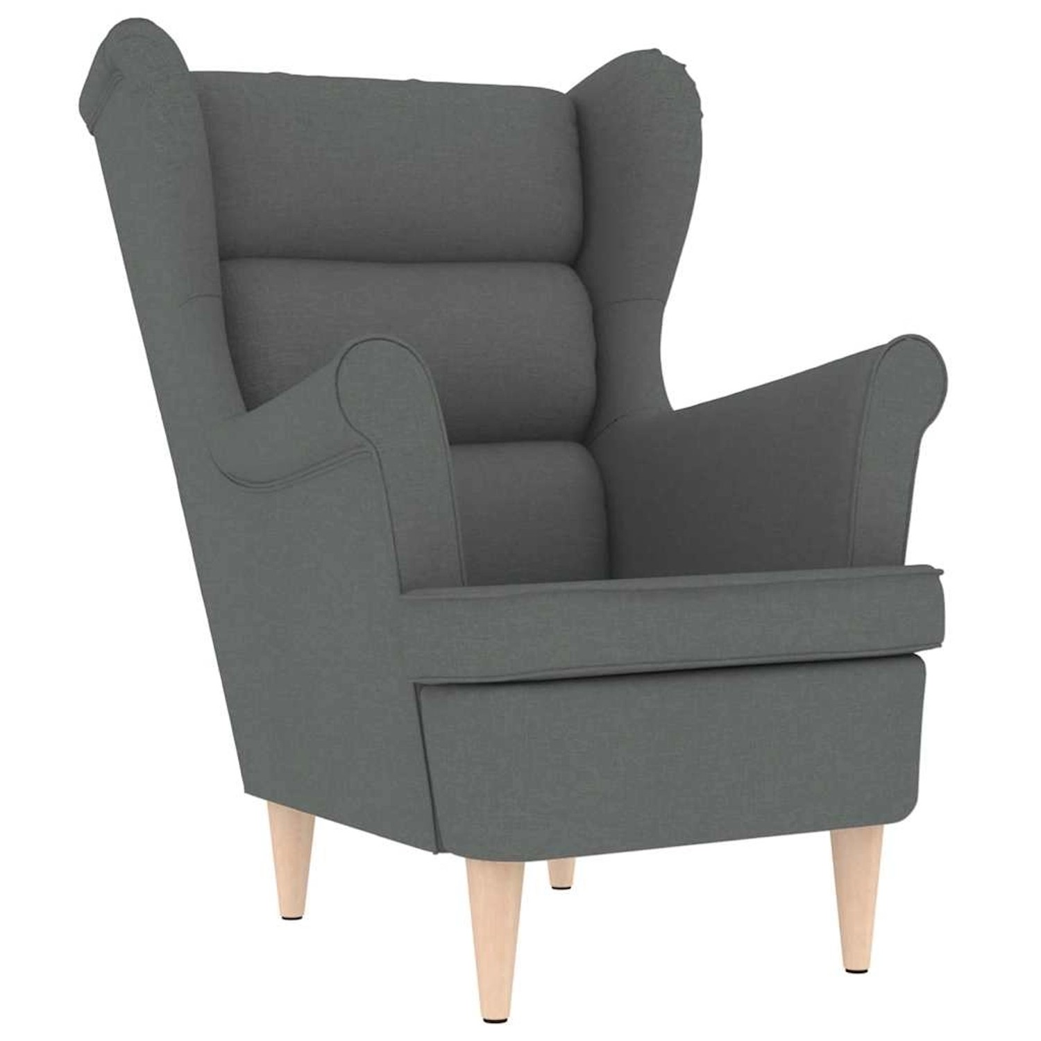 vidaXL Sessel Dunkelgrau 74x84x100 cm Stoff 4016896 günstig online kaufen