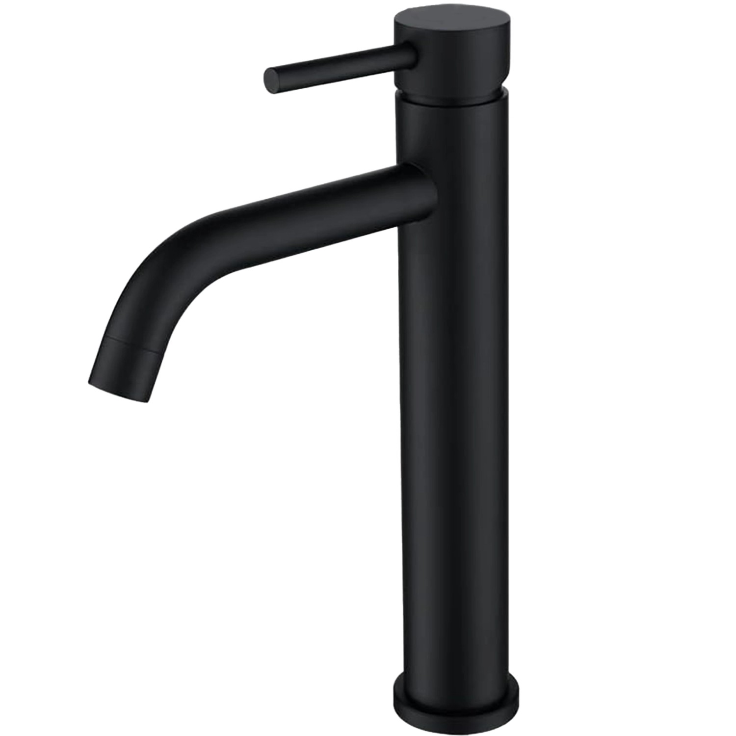 AICA Wasserhahn Schwarz Bad Hoch Waschtischarmatur Auslauf Höhe 195mm Wasch günstig online kaufen