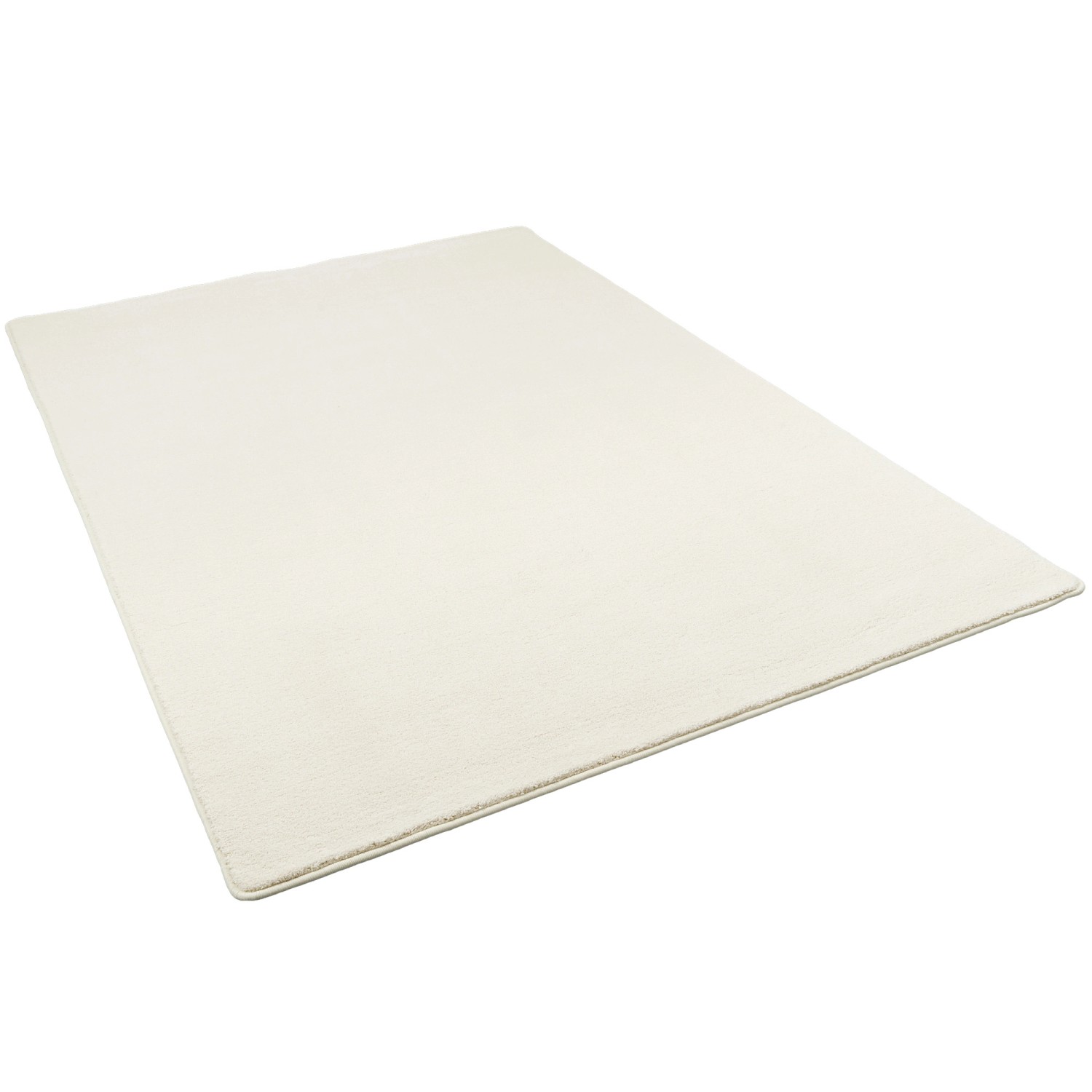 Snapstyle Hochflor Luxus Velours Teppich Touch Creme 80x200cm günstig online kaufen