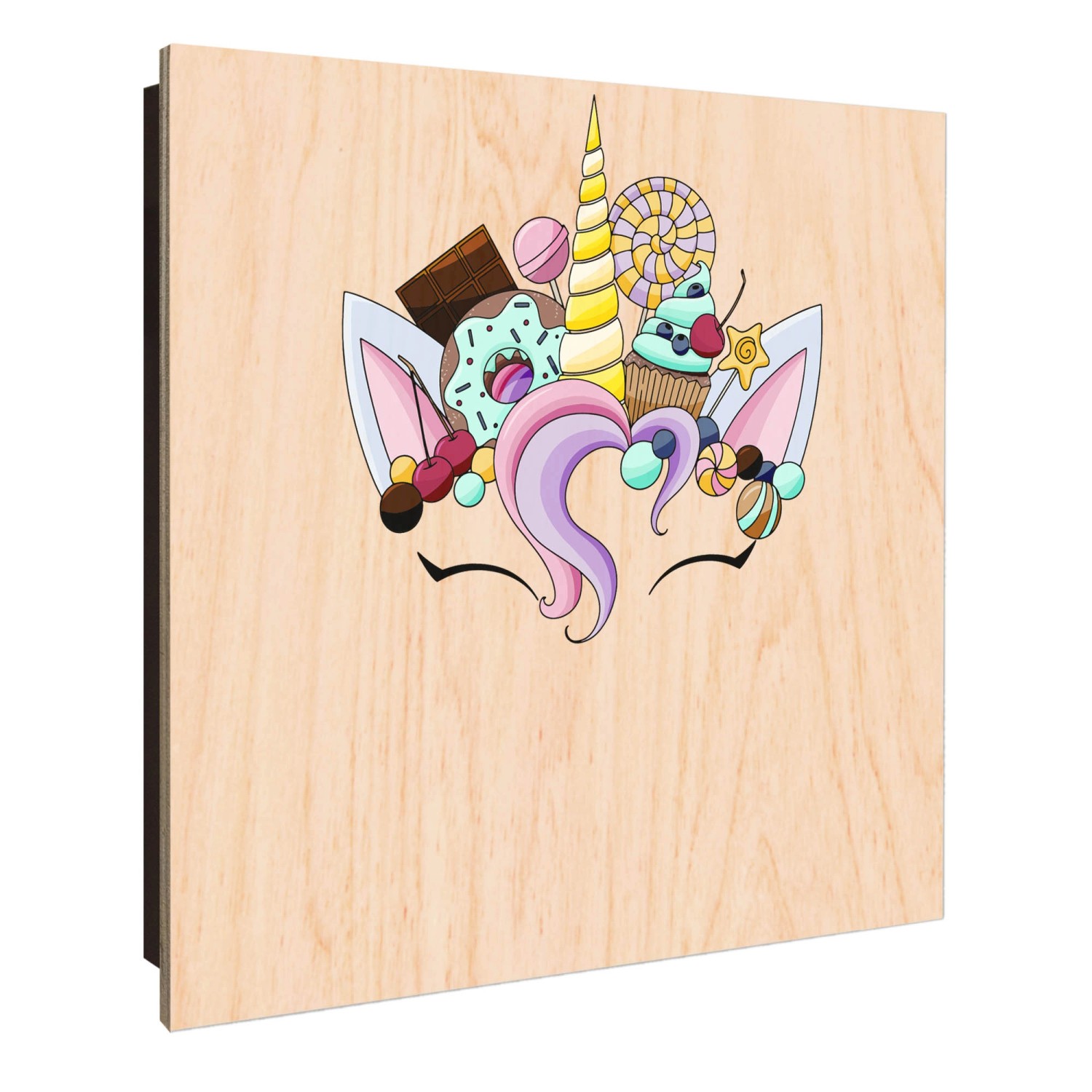 Banjado Großer Schlüsselkasten Holz 30x30cm Schwarz Scharnier Links 50 Hake günstig online kaufen