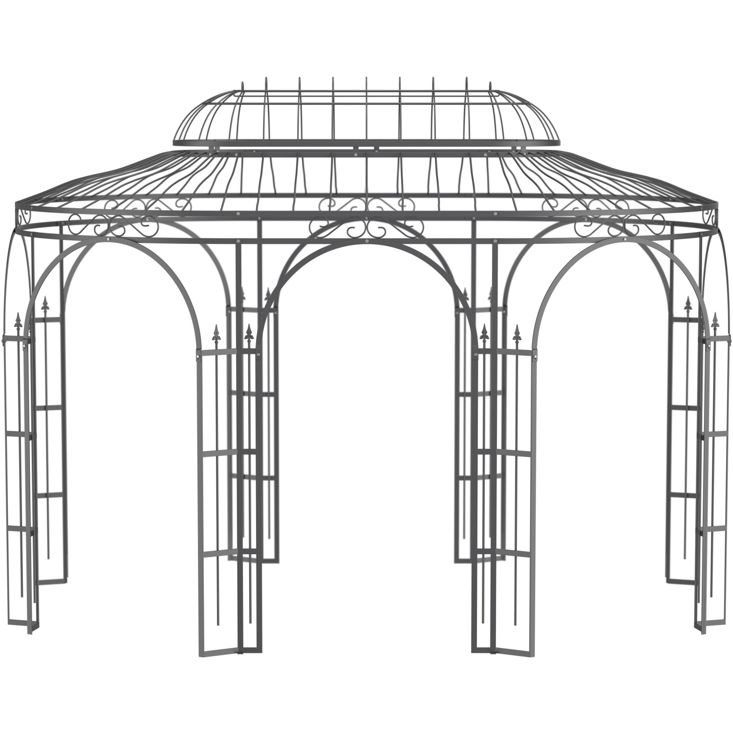 Eleo Pavillon Verona Pulverbeschichtet DB703 günstig online kaufen