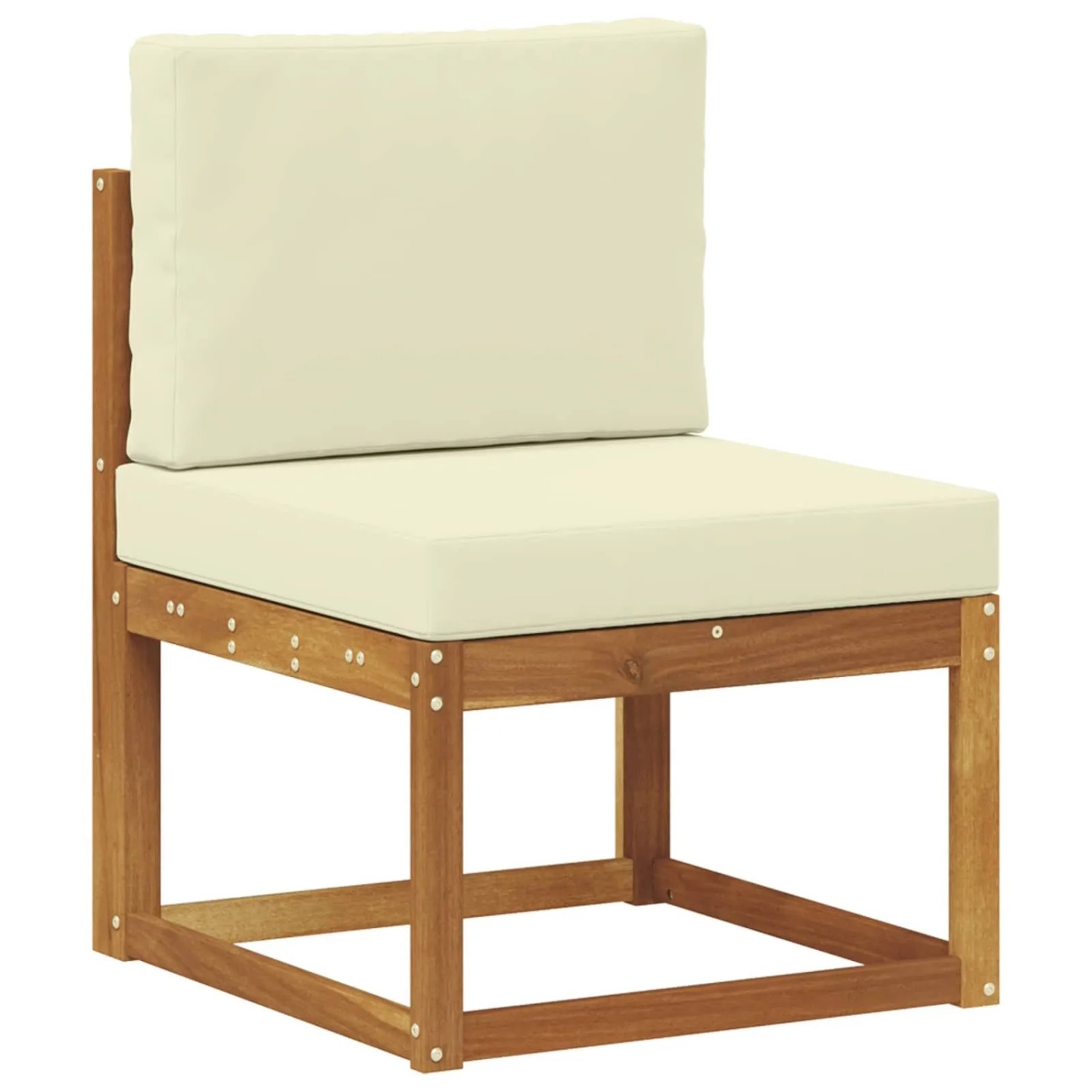 vidaXL Outdoor Mittelsofa Massivholz Akazie 900454