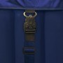 Detailaufnahme: Marineblauer, aufblasbarer Whirlpool SQUARE NAVY mit Verschluss.