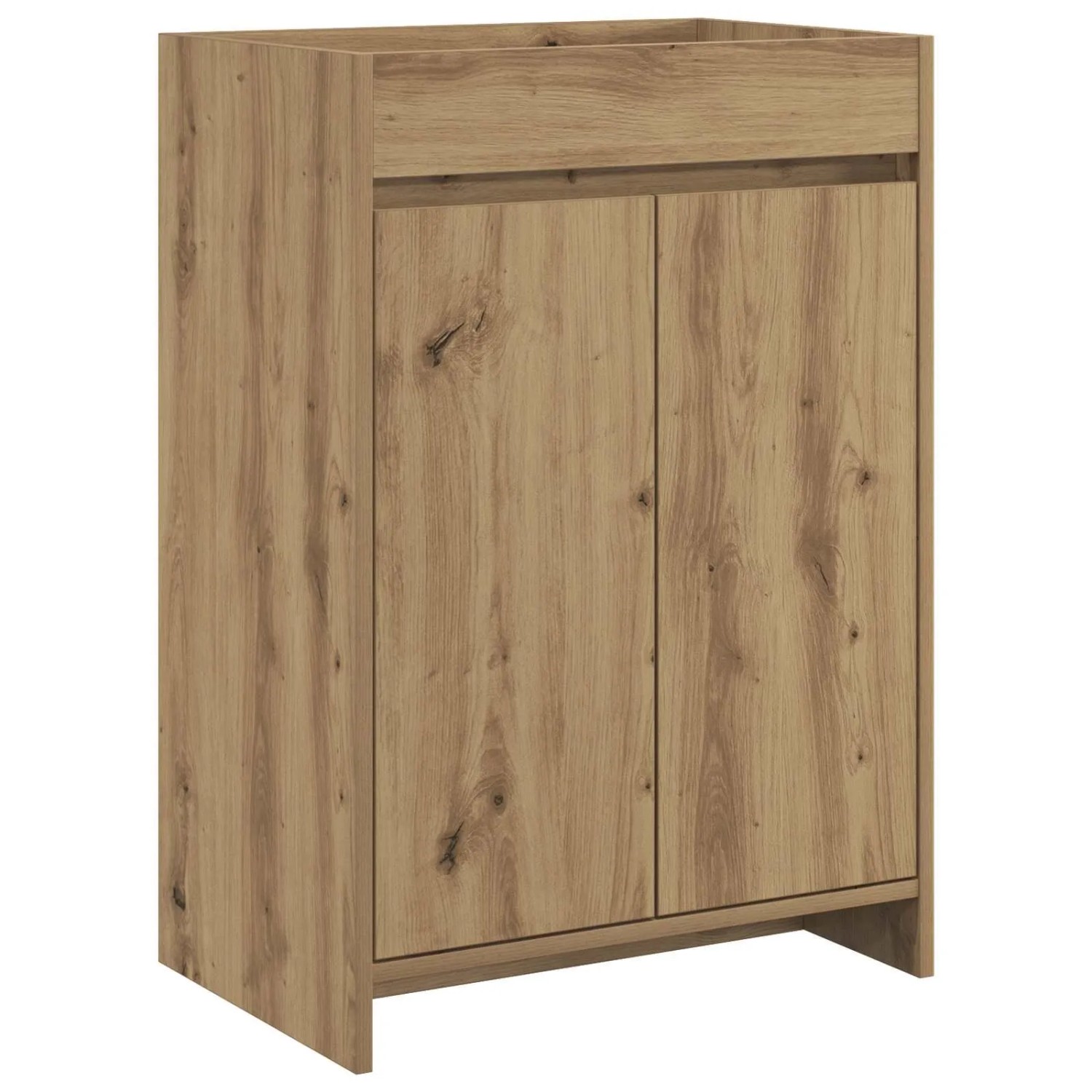 vidaXL Badunterschrank Artisan-Eiche 56 x 37,5 x 81 cm Holzwerkstoff 890783