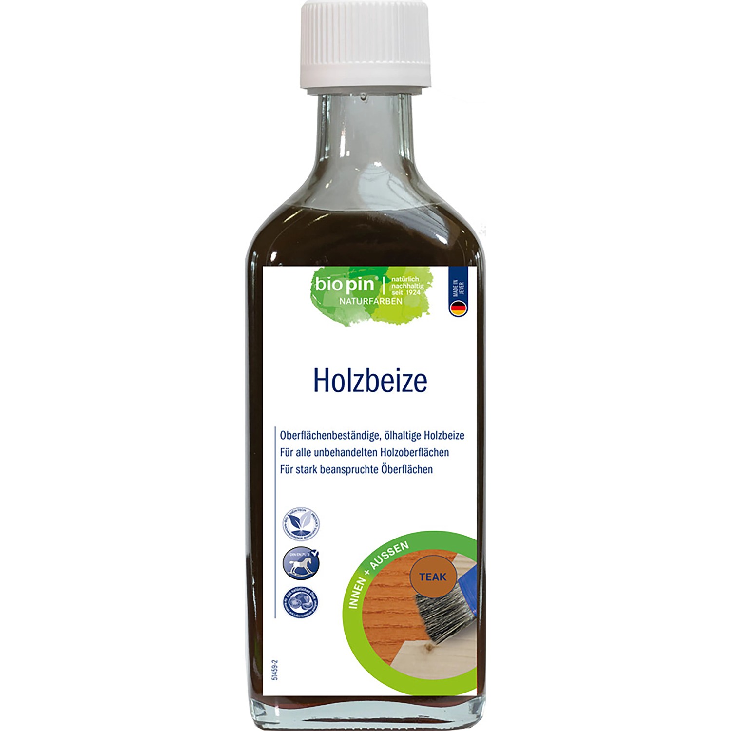 Biopin Holzbeize Teak 250 ml