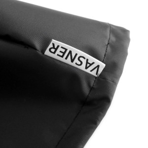 Vasner Abdeckhaube AirCape, Größe L, schwarz. Schutzhülle für Terrassenheizstrahler.