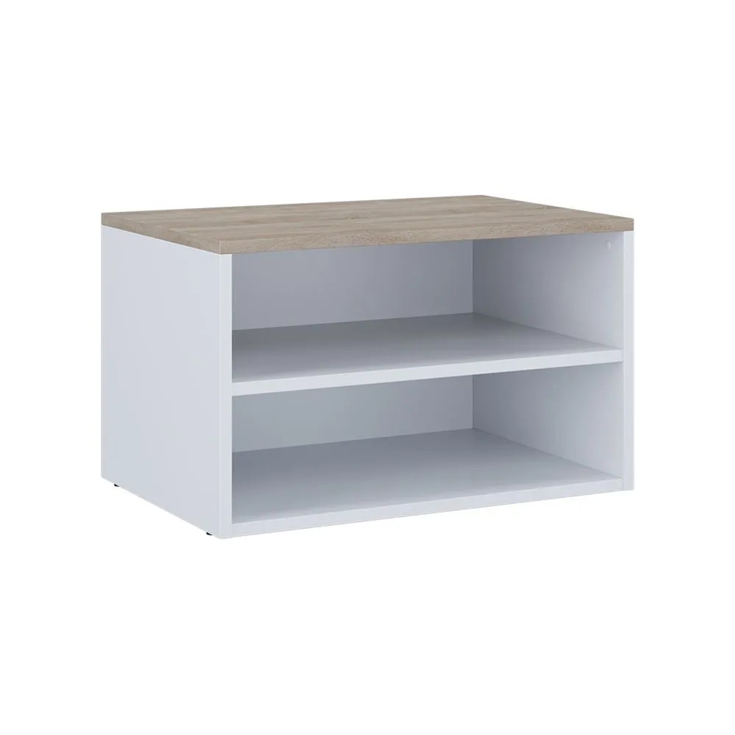 Vicco Kommode Betti Weiß Sonoma 60 x 36 mit 2 Fächern Art Nr 56433