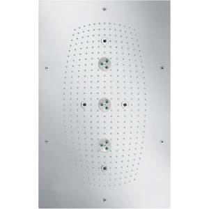 Hansgrohe Raindance Rainmaker Kopfbrause 680/460 Chrom, große Regendusche mit 3 Strahlarten.