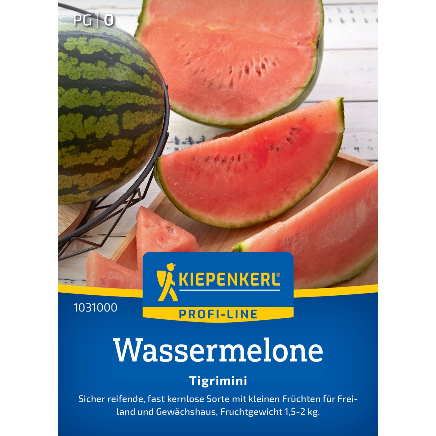 Kiepenkerl Wassermelone Tigrimini F1-Hybride (Cucumis melo) günstig online kaufen