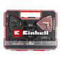 Einhell Multitool-Set XL, 35-teilig mit Sägeblättern und Schleifpapier im Koffer.
