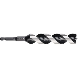 kwb 3-S Japan Schlangenbohrer, 26 mm, für Holz, mit spiralförmigem Bohrkopf.