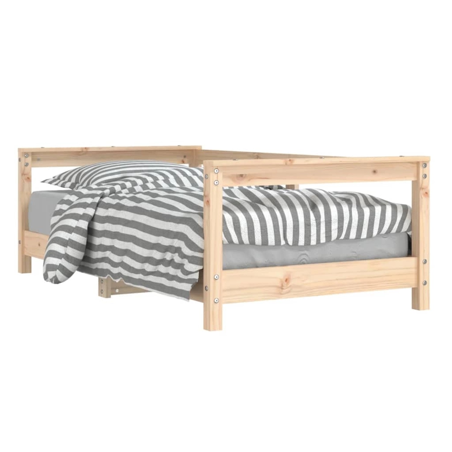 vidaXL Kinderbett 70x140 cm Massivholz Kiefer 834396 günstig online kaufen