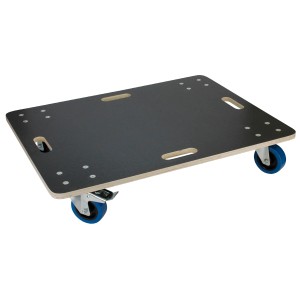 ECD Germany Transportroller 60x80cm mit Feststellbremse, bis 800kg Traglast.