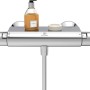Ideal Standard Ceratherm T Ablage, Chrom, mit Duschgel und Seife auf Brausethermostat.