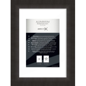 Premium Living Bilderrahmen Aluminium ca. 13x18cm