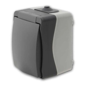 ChiliTec NUQUI Feuchtraum Steckdose IP54 Aufputz 250V16A