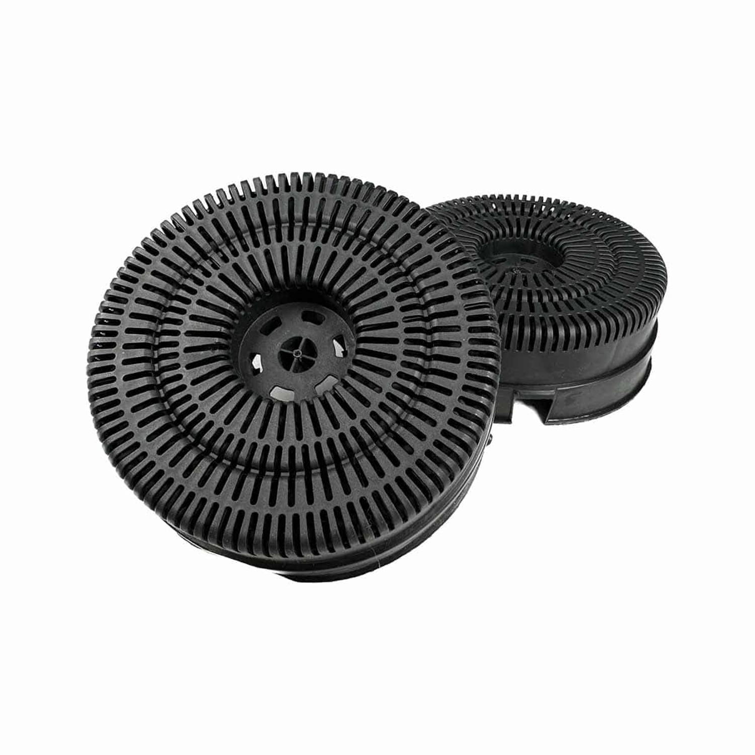 AIR2GO Aktivkohlefilter Als Ersatz für Balay 752620 und DHZ2600 2 Stück (Maße: 9cm | 16cm | 15cm)