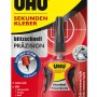 UHU Sekundenkleber Präzision, 3g, flüssig, mit Applikator für punktgenaues Kleben.