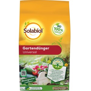 Solabiol Gartendünger Universal 5 kg: Dünger für Gemüse und Gartenpflanzen.