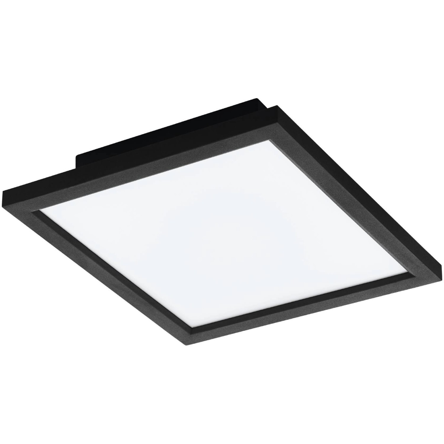 Eglo LED-Deckenleuchte Zigbee Salobrena-Z Eckig Weiß Schwarz 15,3 W