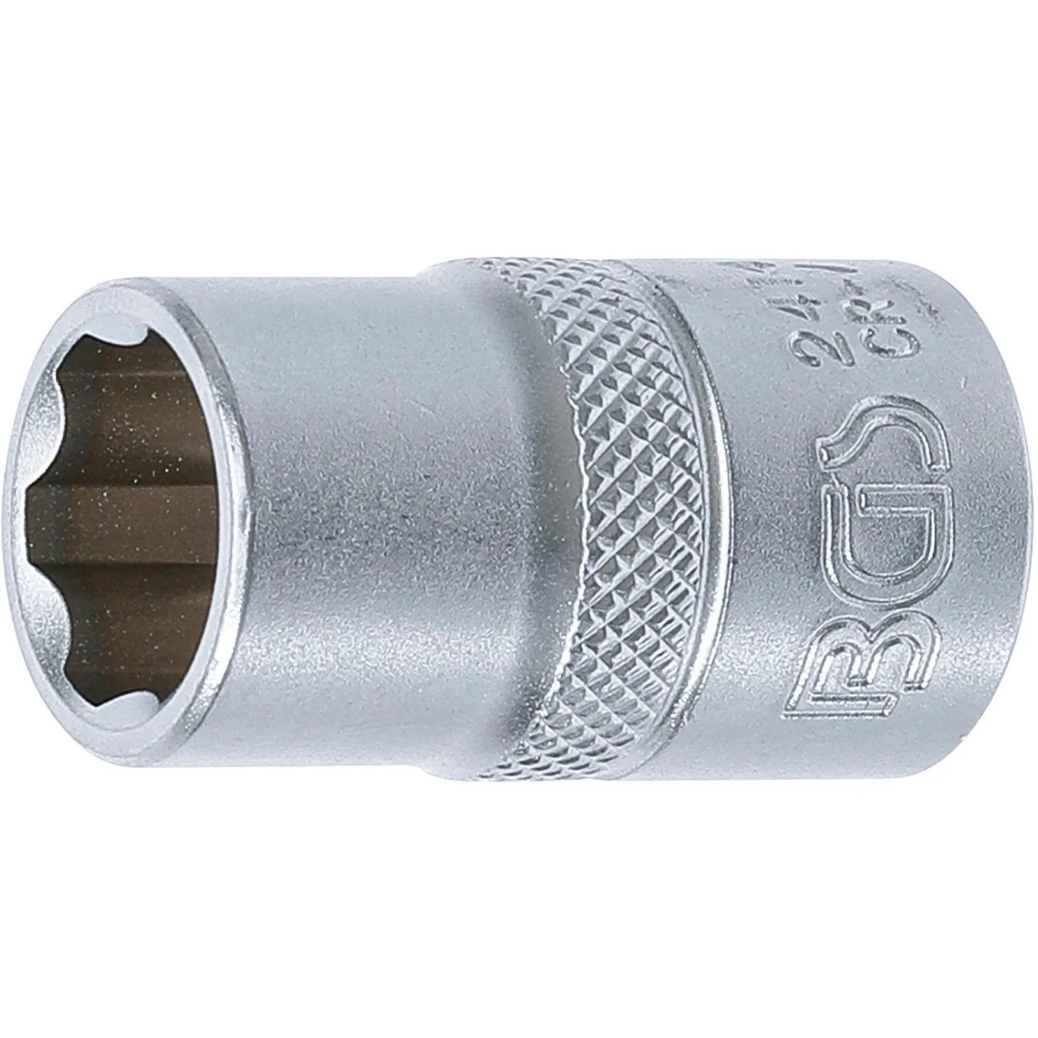 BGS Steckschlüssel Einsatz Super Lock Antrieb Innenvierkant 12 5 Mm  1 2 Zoll  SW 14 Mm 2414