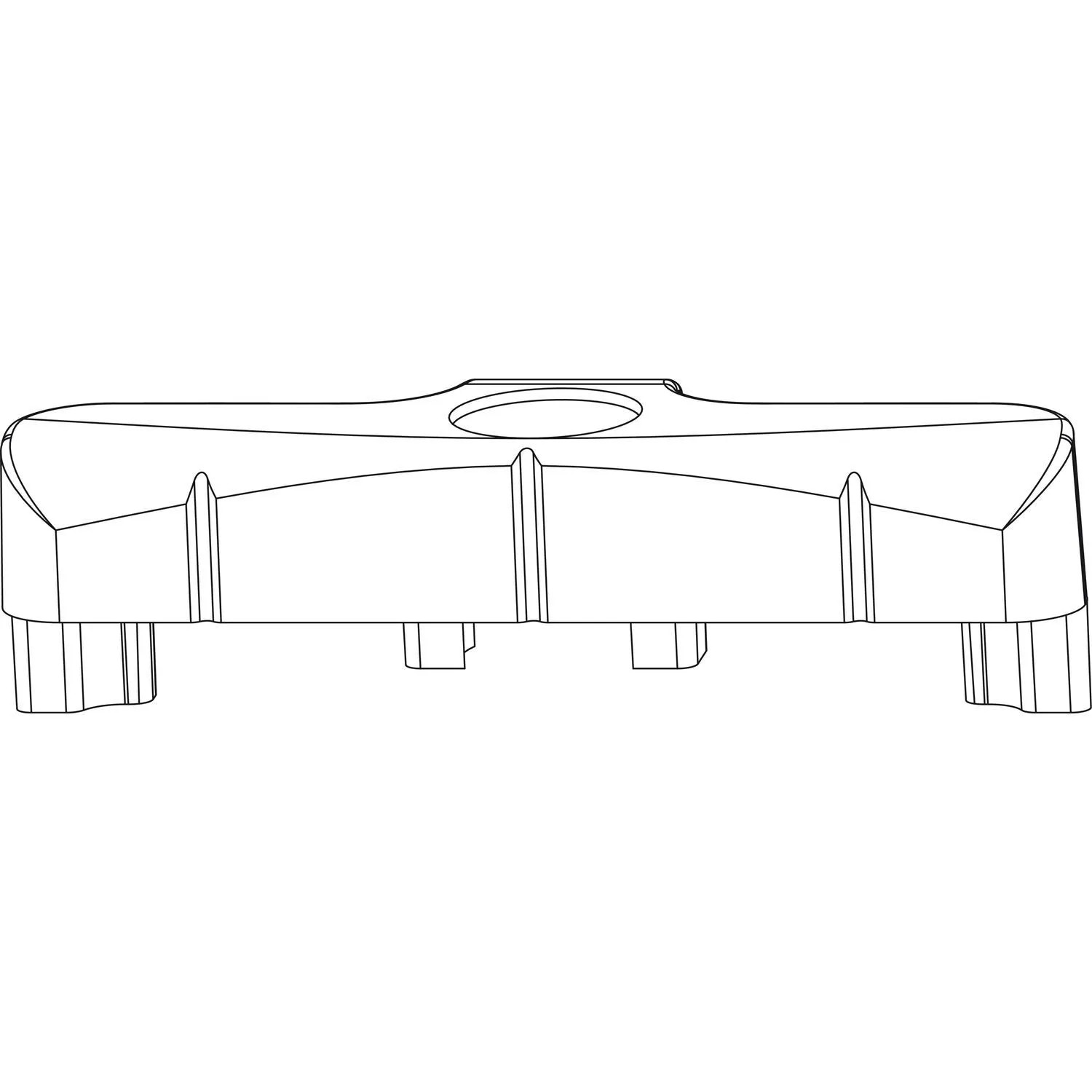 Maco Schließteil Standard Pvc 12/20-13 Kbe/Kömmerling/Trocal Silber