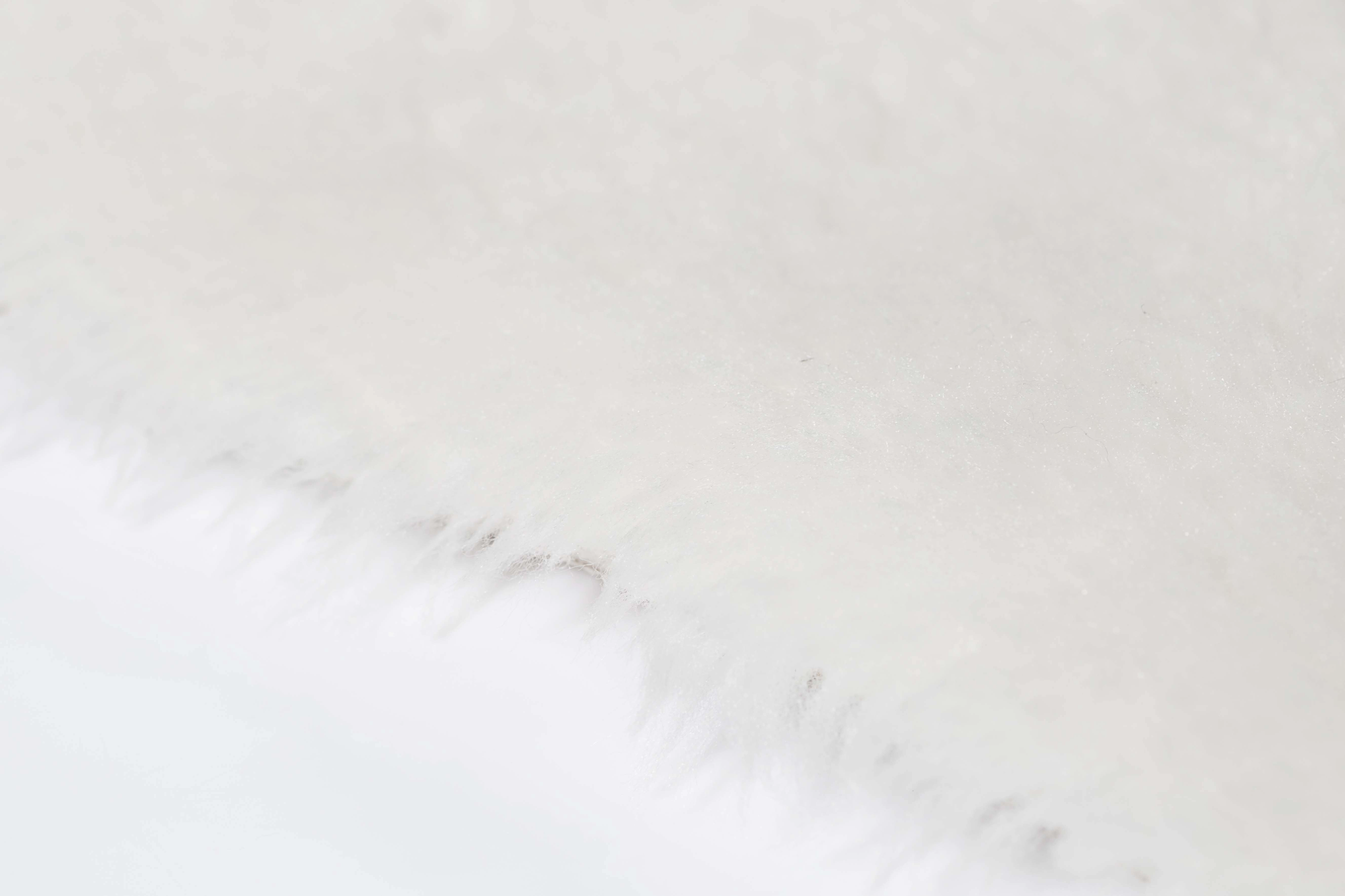 Sitzkissen Lambskin Rund Kunstfell Weiß 40 cm x 40 cm kaufen bei OBI