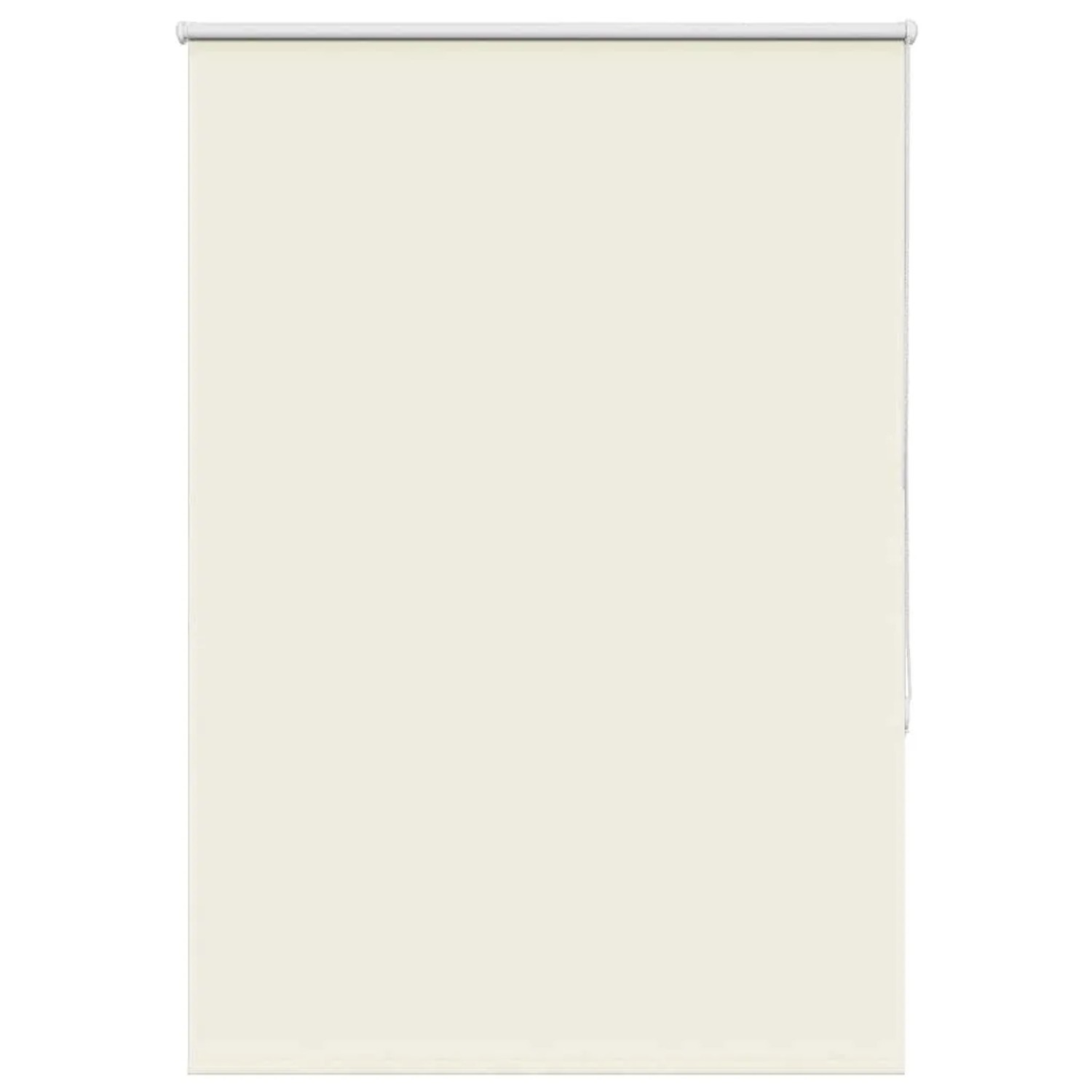 vidaXL Verdunkelungsrollo Cremeweiß 115x175cm Stoffbreite 110,7cm 4011677