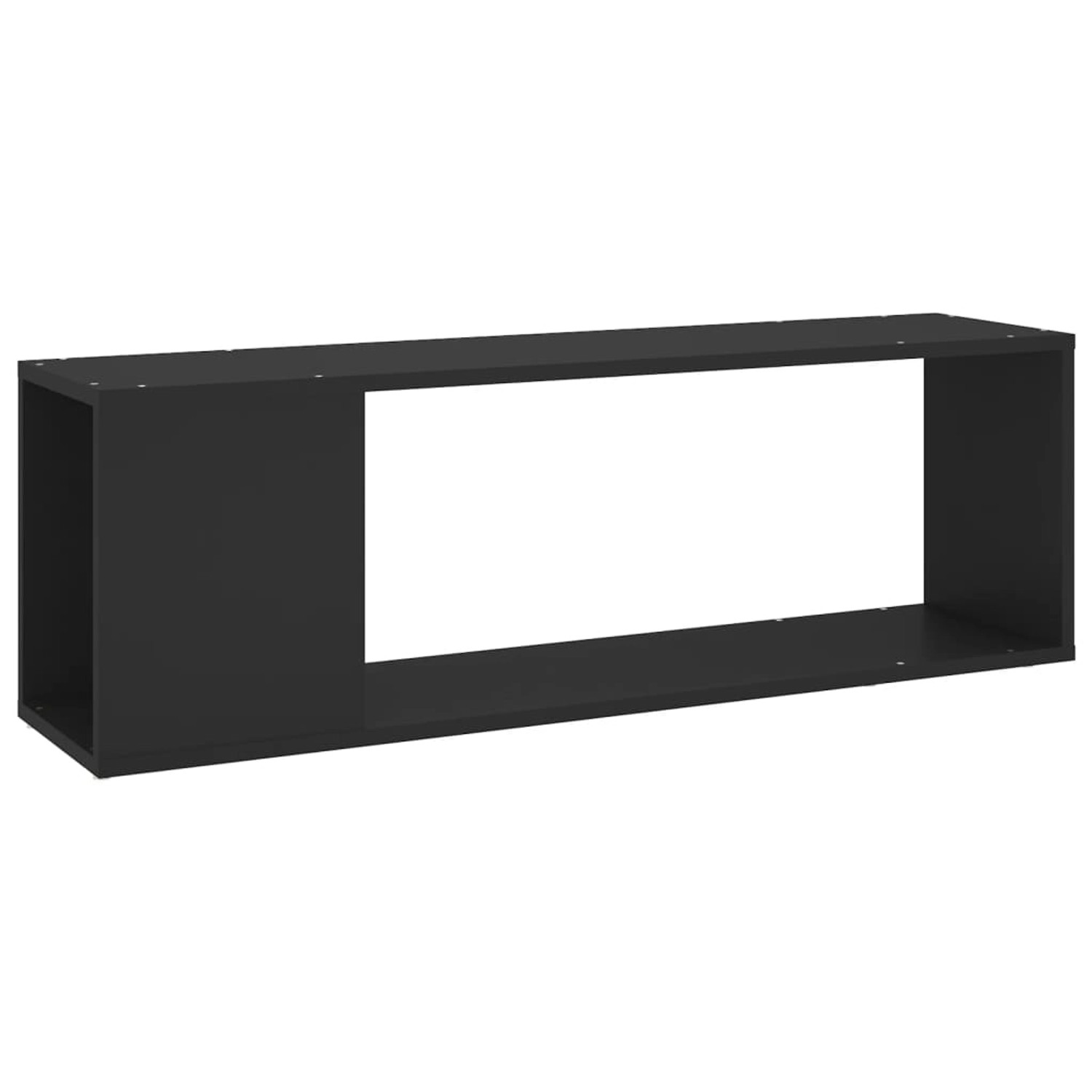 VidaXL TV-Schrank Schwarz 100x24x32 cm Holzwerkstoff günstig online kaufen