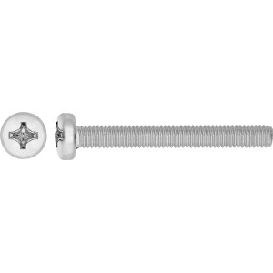 Gewindeschraube Ø 5,0 mm x 16 mm Kreuzschlitz PH-Antrieb Edelstahl A2 8 Stück