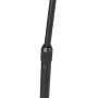 Detailaufnahme der schwarzen QAZQA Bogenlampe Arc Basic, Fokus auf das Verbindungsstück.