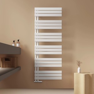 Emke Badheizkörper 160x60cm 958W Weiß Handtuchwärmer für Badezimmer Handtuchtrockner