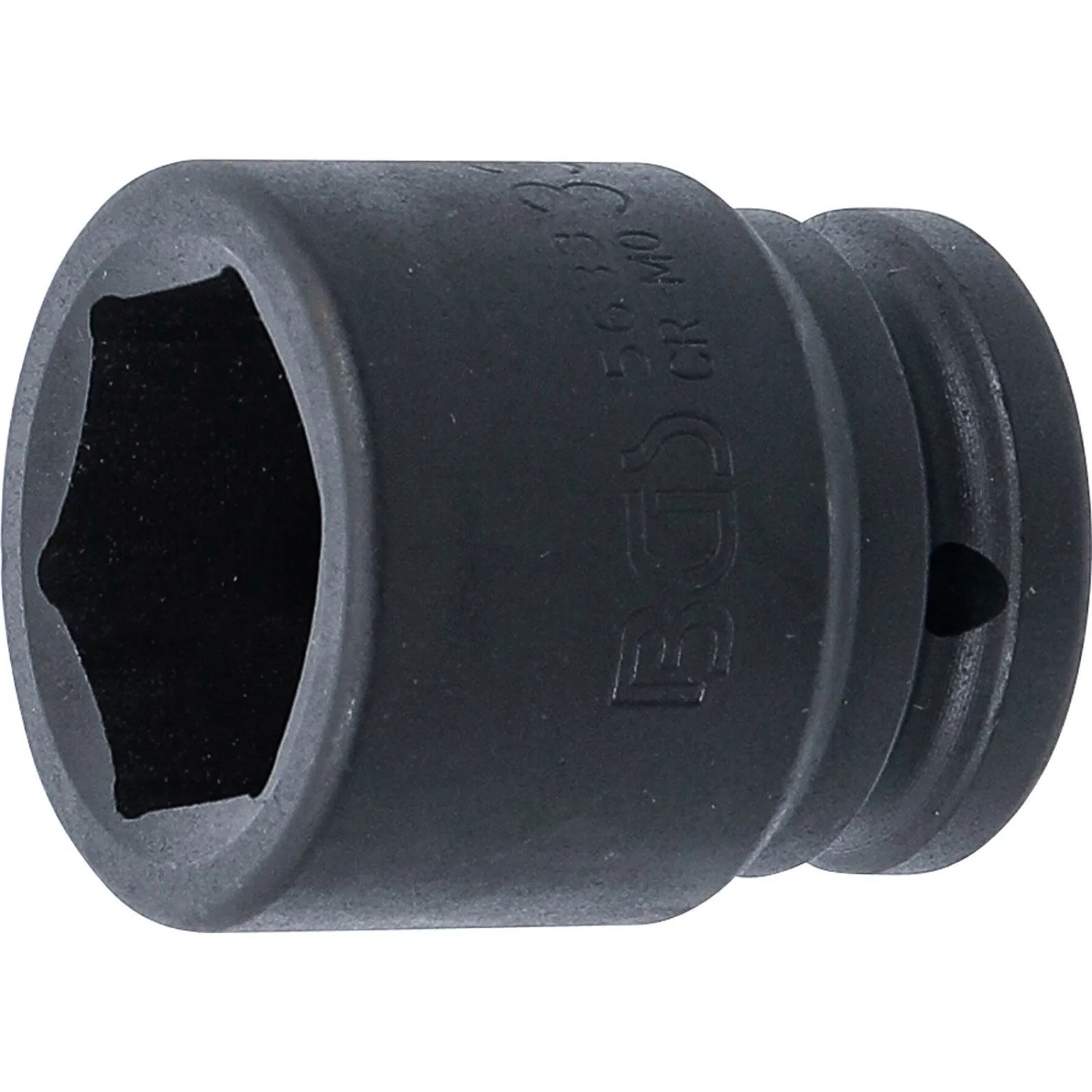 BGS Kraft Steckschlüssel Einsatz Sechskant Antrieb Innenvierkant 20 Mm  3 4 Zoll  SW 33 Mm 5633