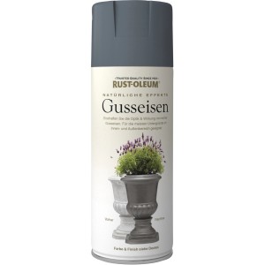 Rust-Oleum Natürliche-Effekte Sprühfarbe Gusseisen 400ml für Spezial-Effekte.