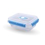 Bestlivings Frischhaltebox, 0,9L, blau, mit Deckel. Lunchbox für Vorräte.