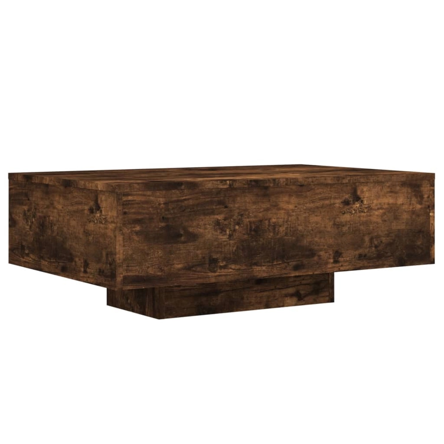 vidaXL Couchtisch mit LED-Leuchten Räuchereiche 85x55x31 cm 836613 günstig online kaufen