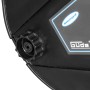 Detailaufnahme: Güde Schweißhelm GSH-K mit Einstellrad für Abdunklungsfilter.
