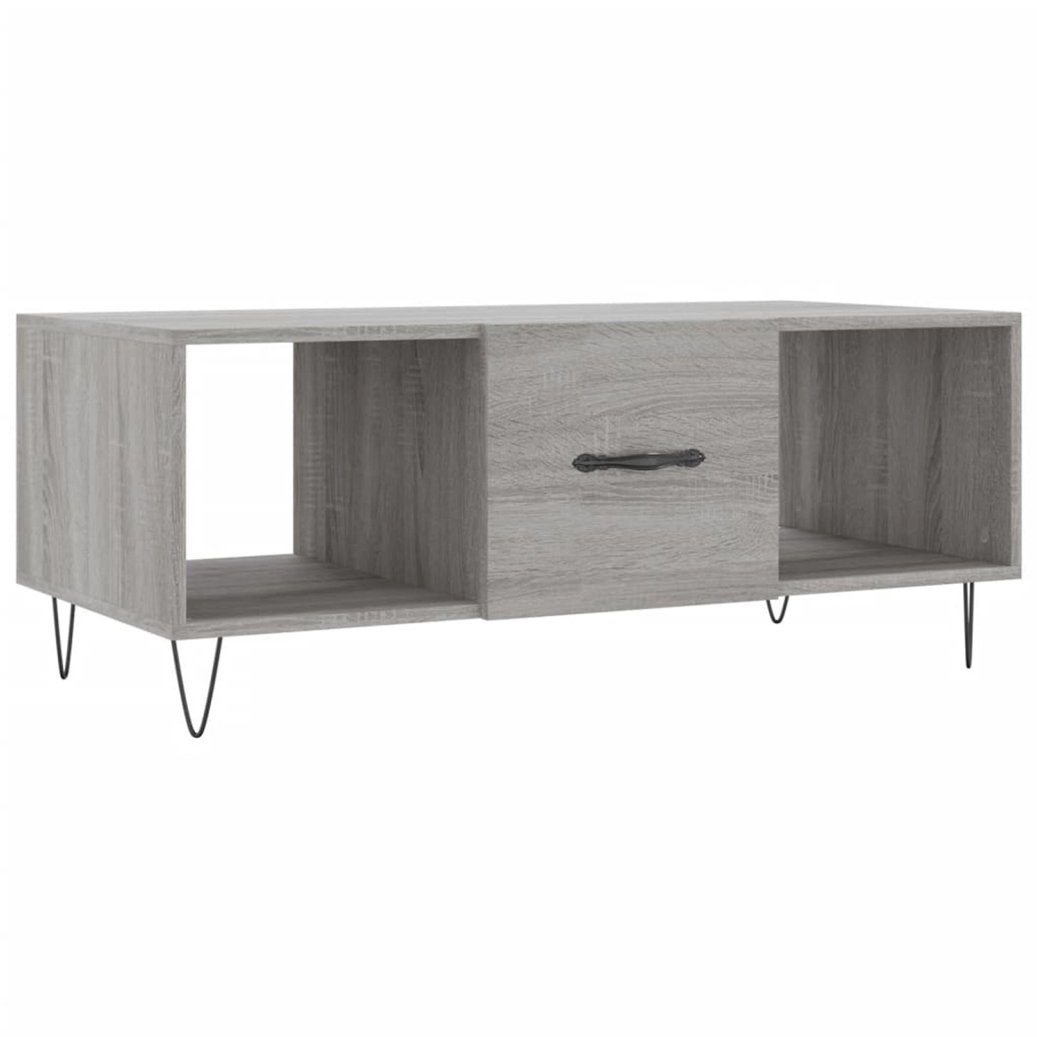 vidaXL Couchtisch Grau Sonoma 102x50x40 cm Holzwerkstoff Modell 9 günstig online kaufen