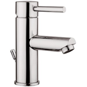 AquaSu Turro Waschtischarmatur, Einhebelmischer in Chrom für Waschbecken.