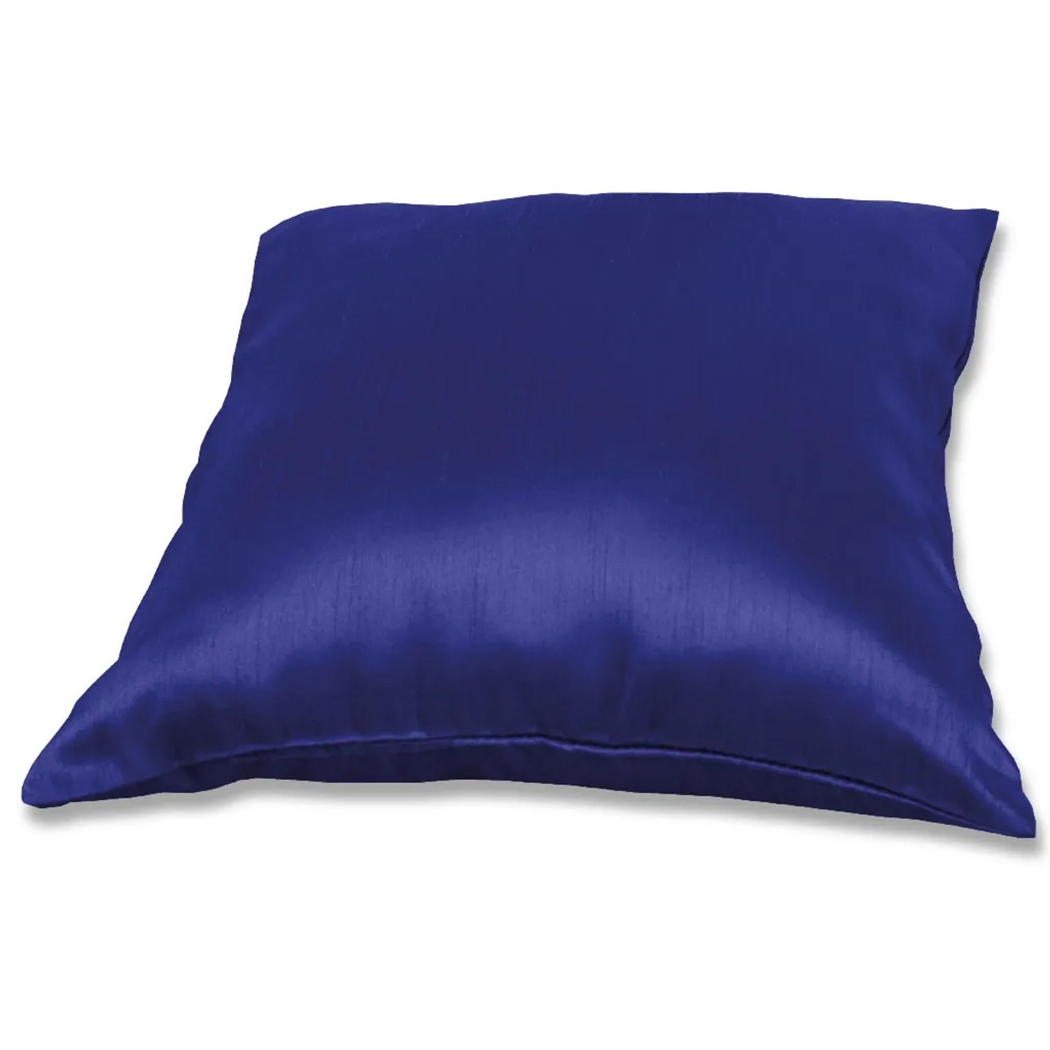 Blaues Arsvita Kissen Alessia, 40x40 cm, ohne Füllung. Dekokissen für Sofa und Garten.