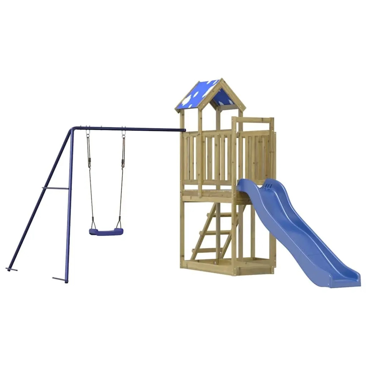 vidaXL Spielturm Imprägniertes Kiefernholz 3278976