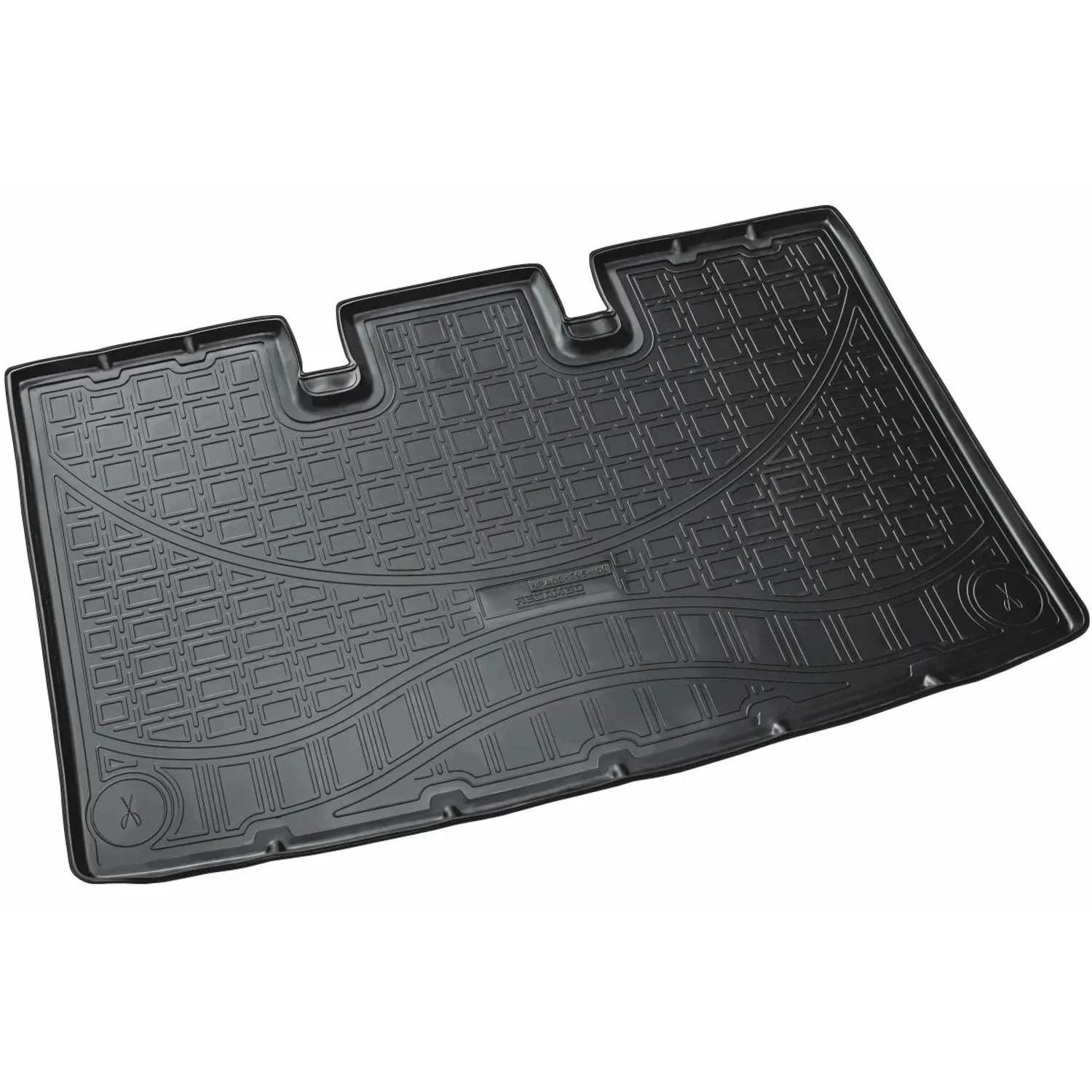 Gummi Kofferraumwanne für VW T5  VW T6  Caravelle, Kurzer Radstand  ab 2003>