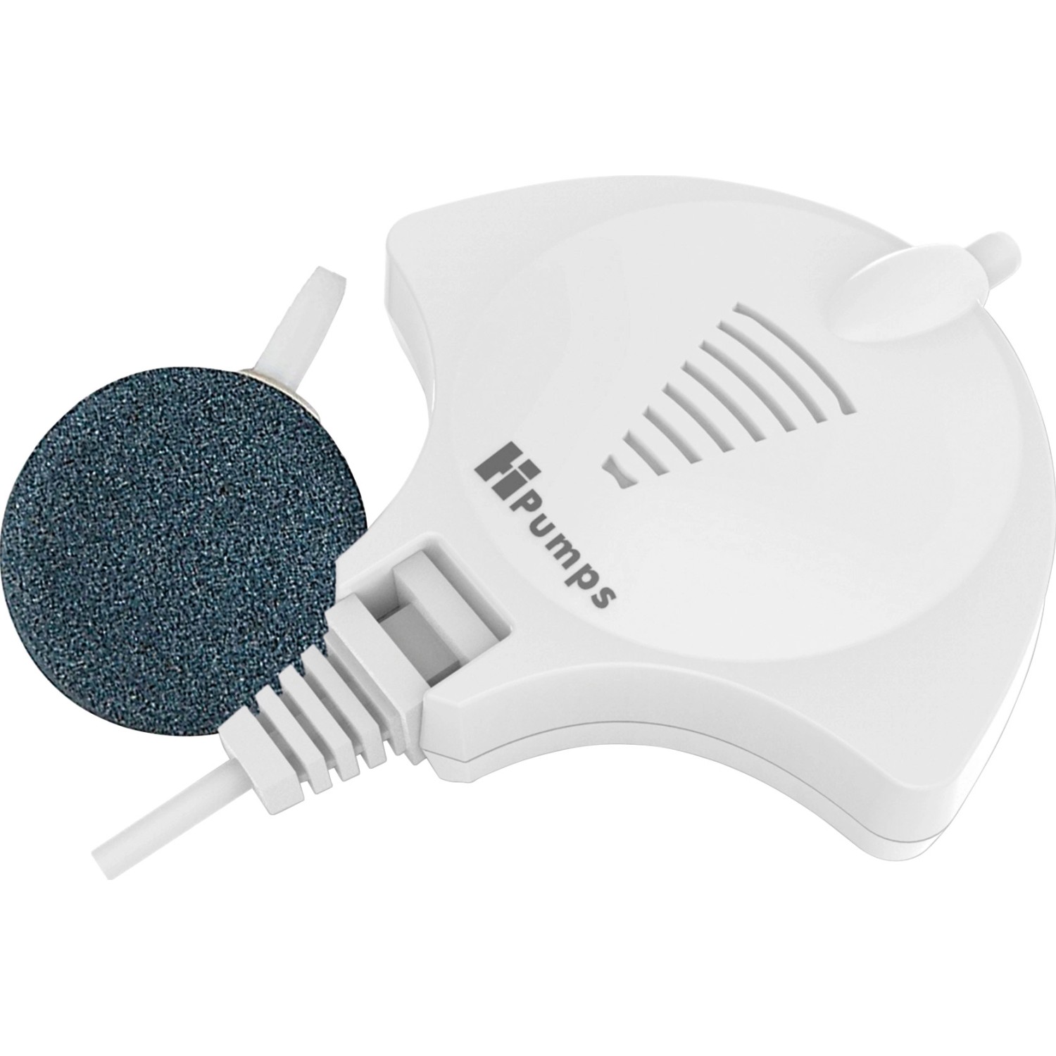 HiPumps Aquarien Luftpumpe Manta Weiß