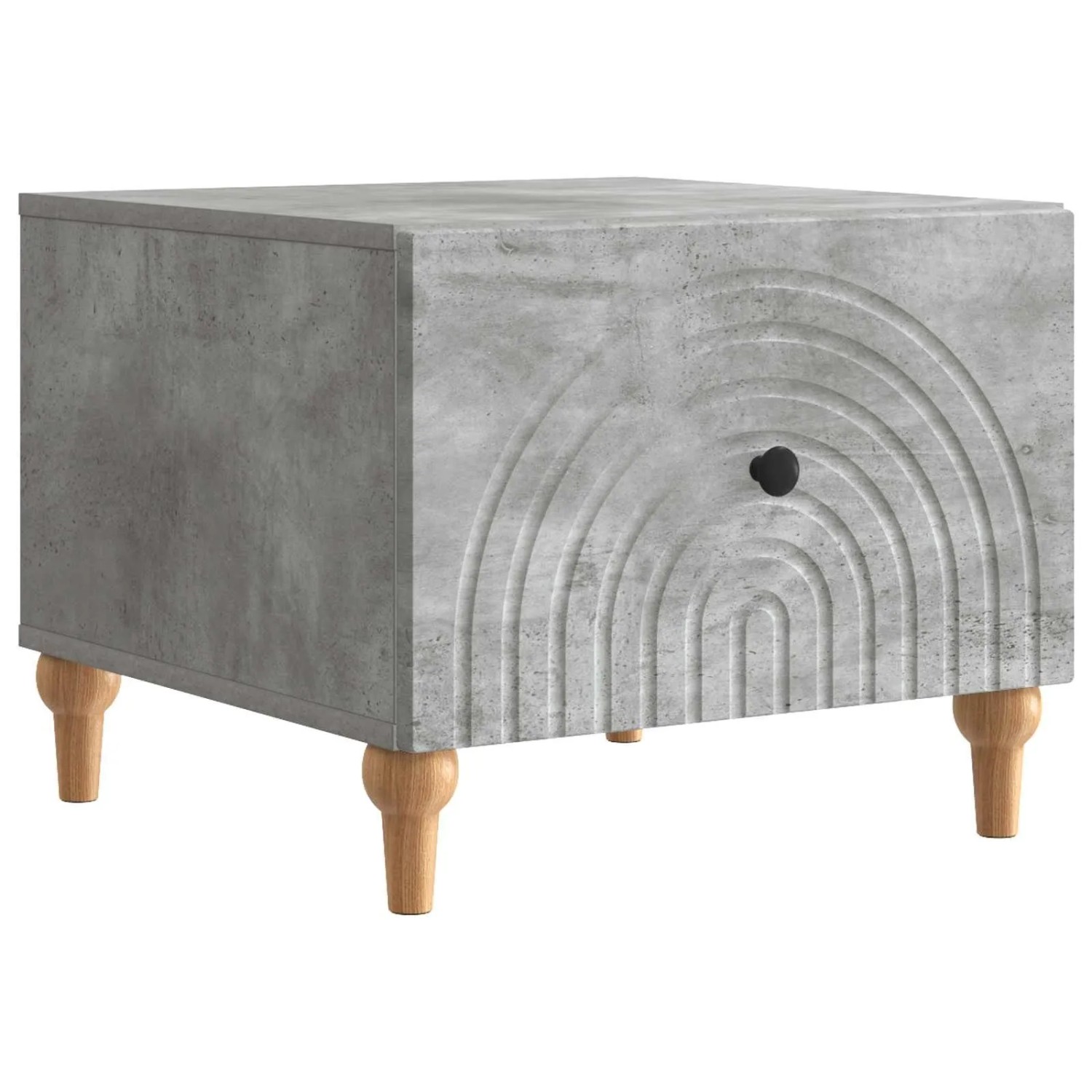 vidaXL Couchtisch Betongrau 49 x 50 x 40 cm Holzwerkstoff 894278