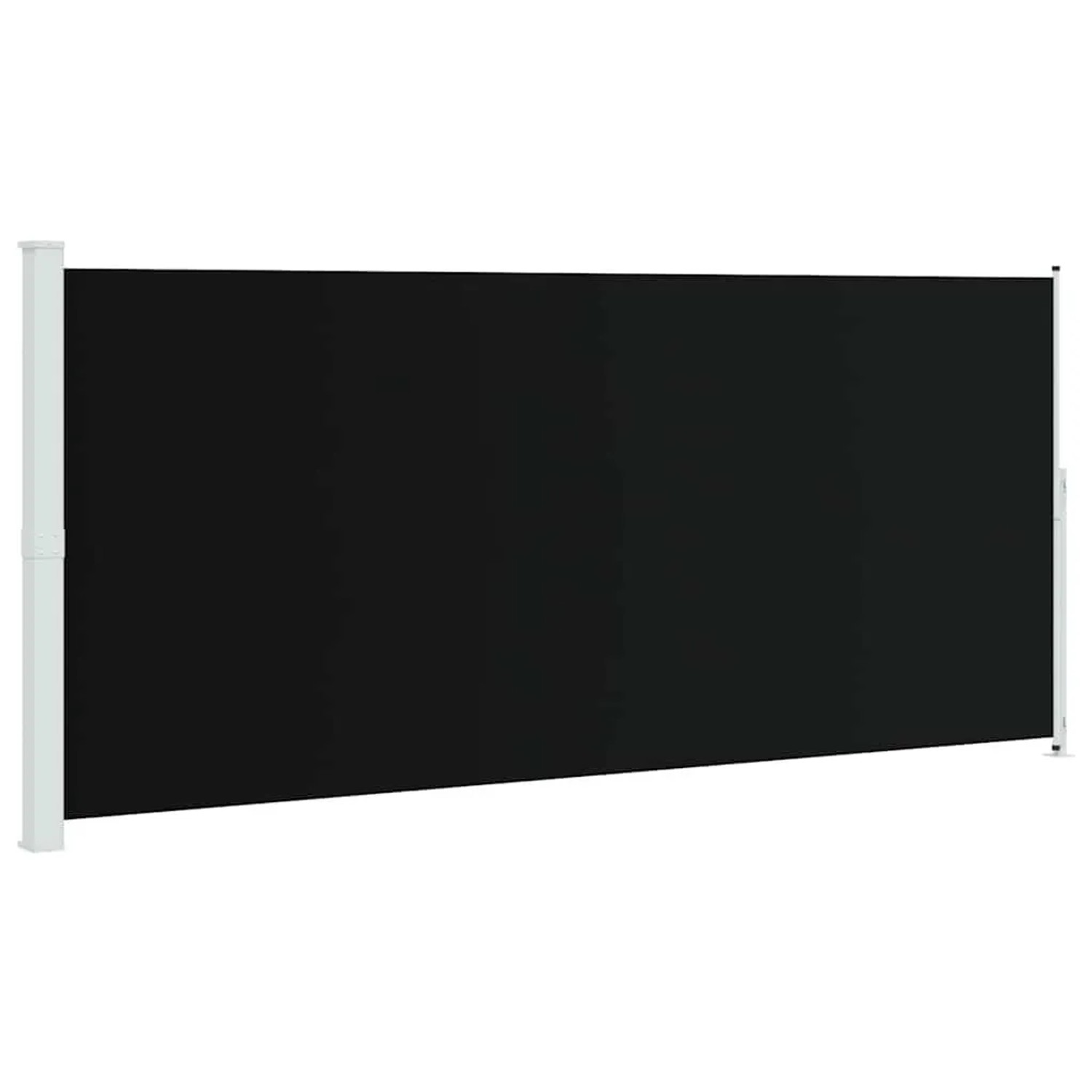 vidaXL Seitenmarkise Ausziehbar 220x500 cm Schwarz 313429